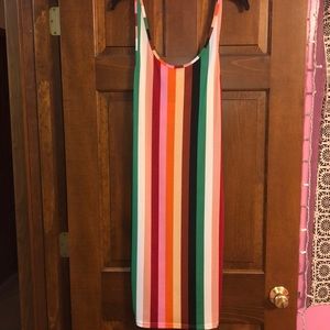 Colorful Summer Sun Dress